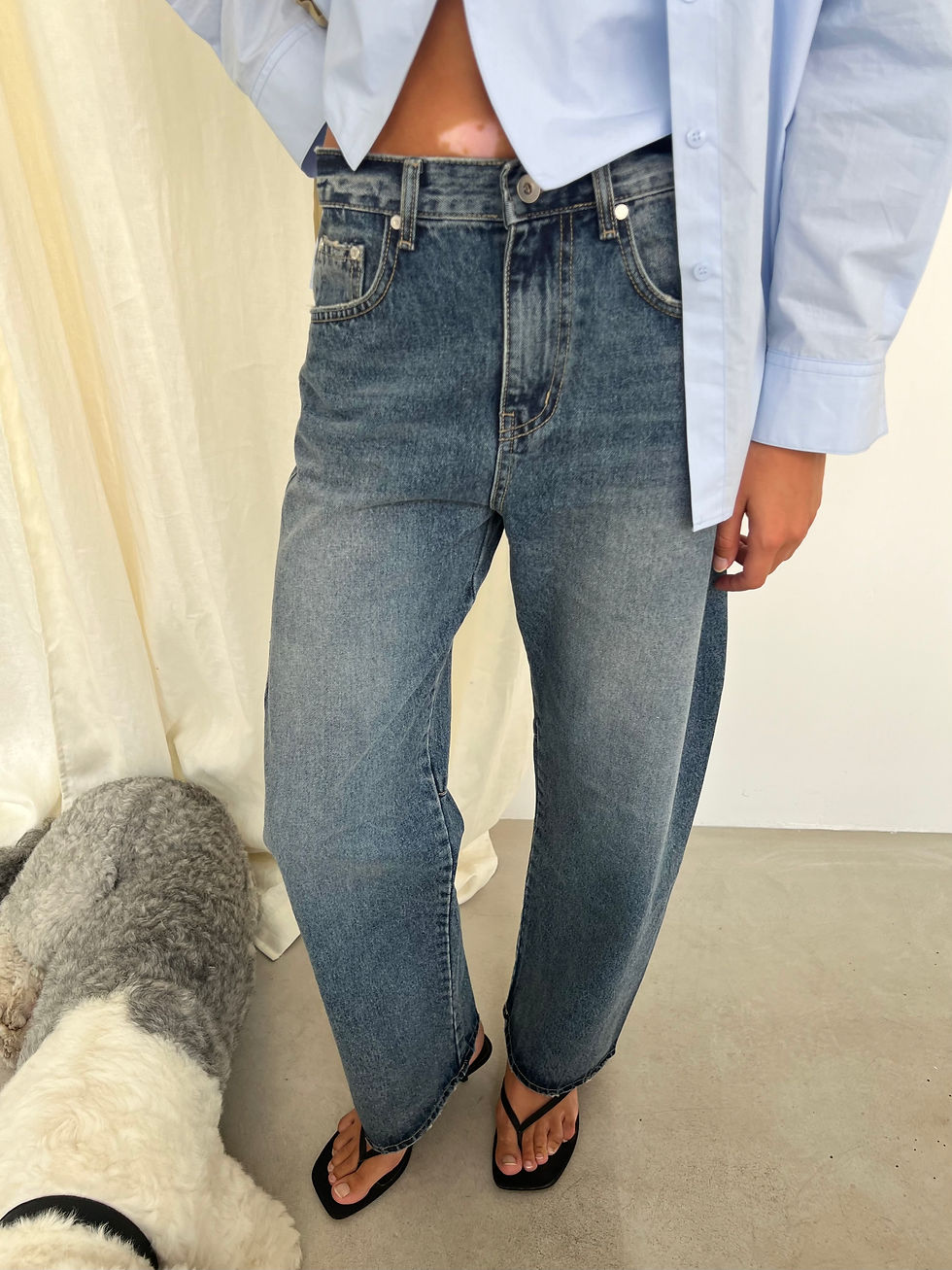 Thumbnail: No Side Seam Jeans