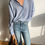 Thumbnail: Oversized Silk Effect Shirt