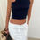 Thumbnail: Tie Shoulder Knit Top (2colors)