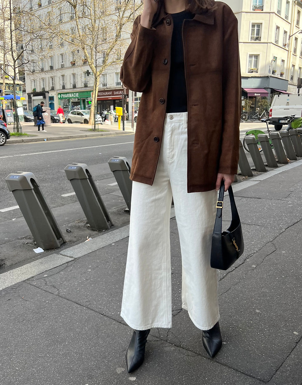 White Wide Leg Jeans