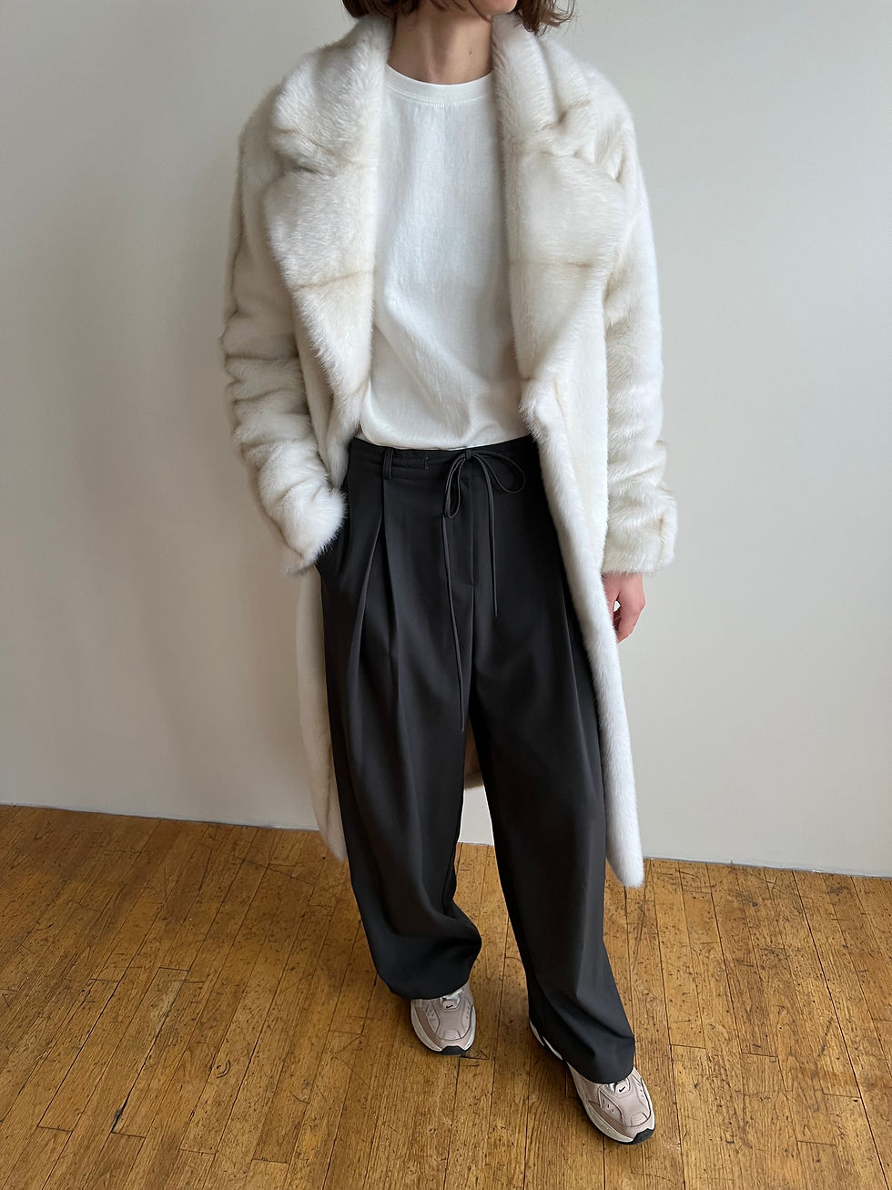Thumbnail: Pleated Trousers (2colors)