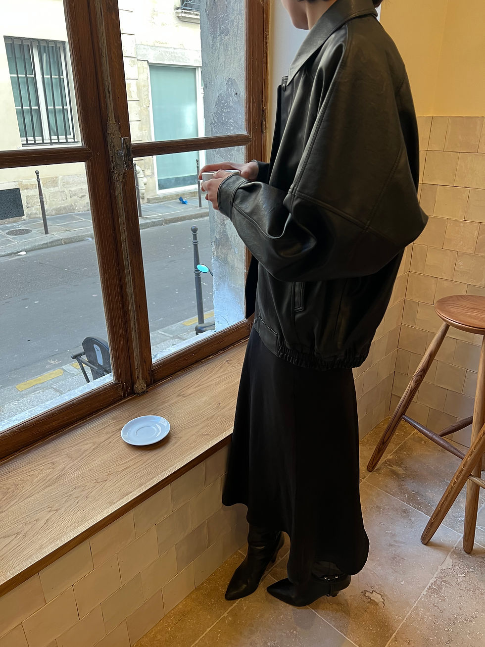 Thumbnail: Oversized Blouson Jacket