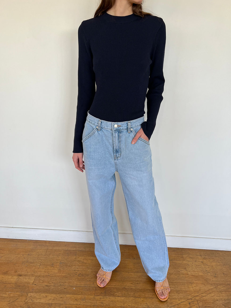 Thumbnail: Loose Straight Jeans
