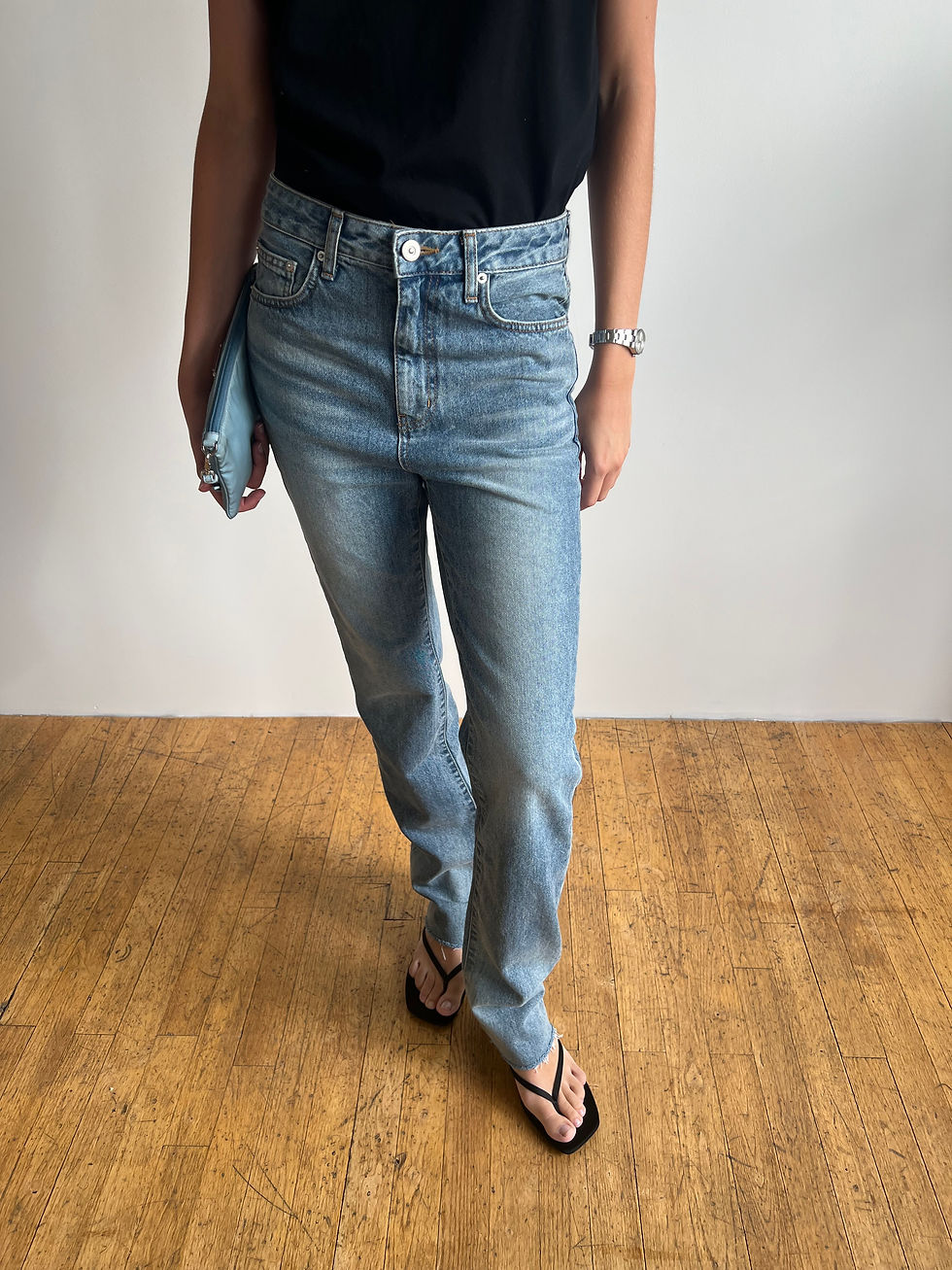 Thumbnail: Slim Straight Jeans