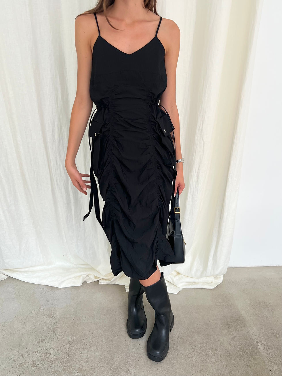 Thumbnail: Ruched Cargo Dress