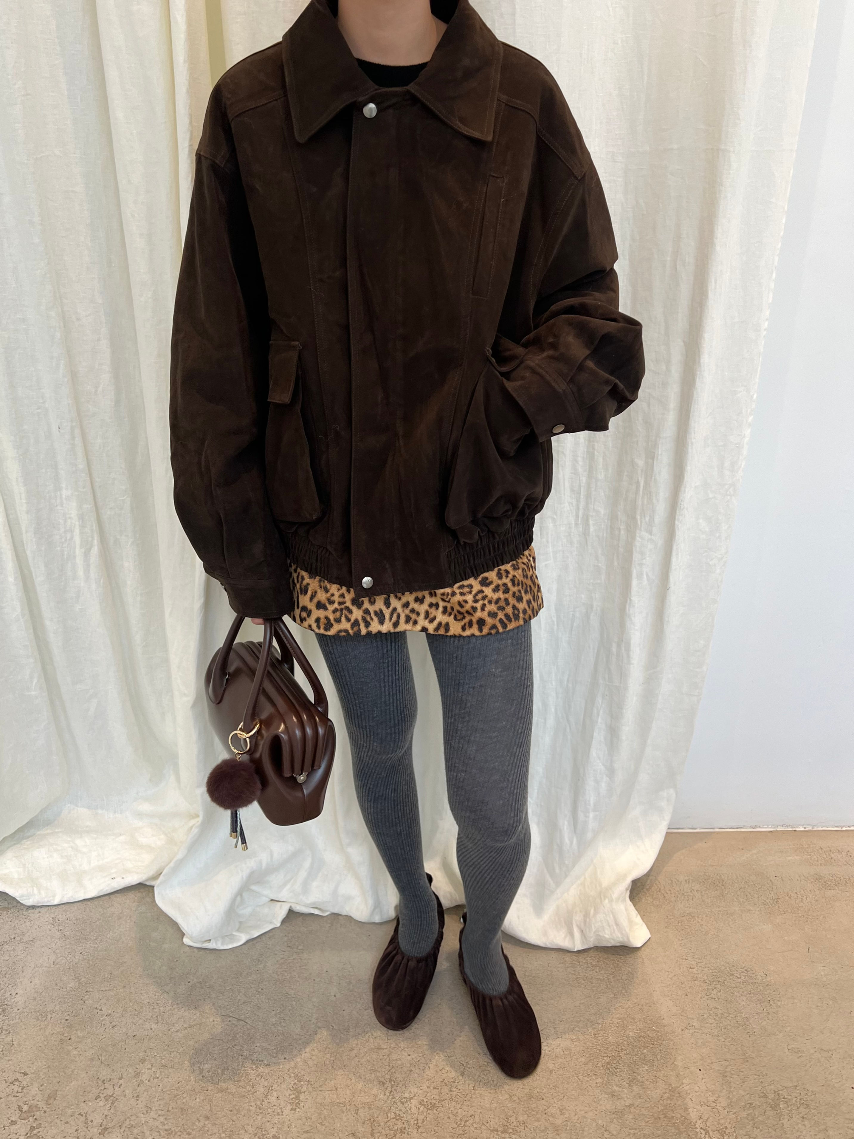 Gray Cashmere Blend Tights