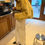 Thumbnail: Mustard Faux Fur Jacket