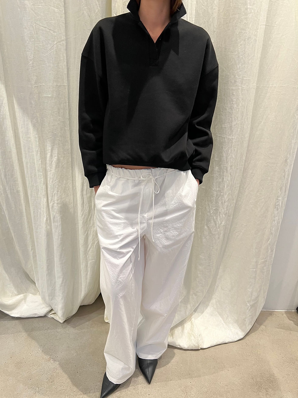 Thumbnail: Relaxed Cotton Trousers