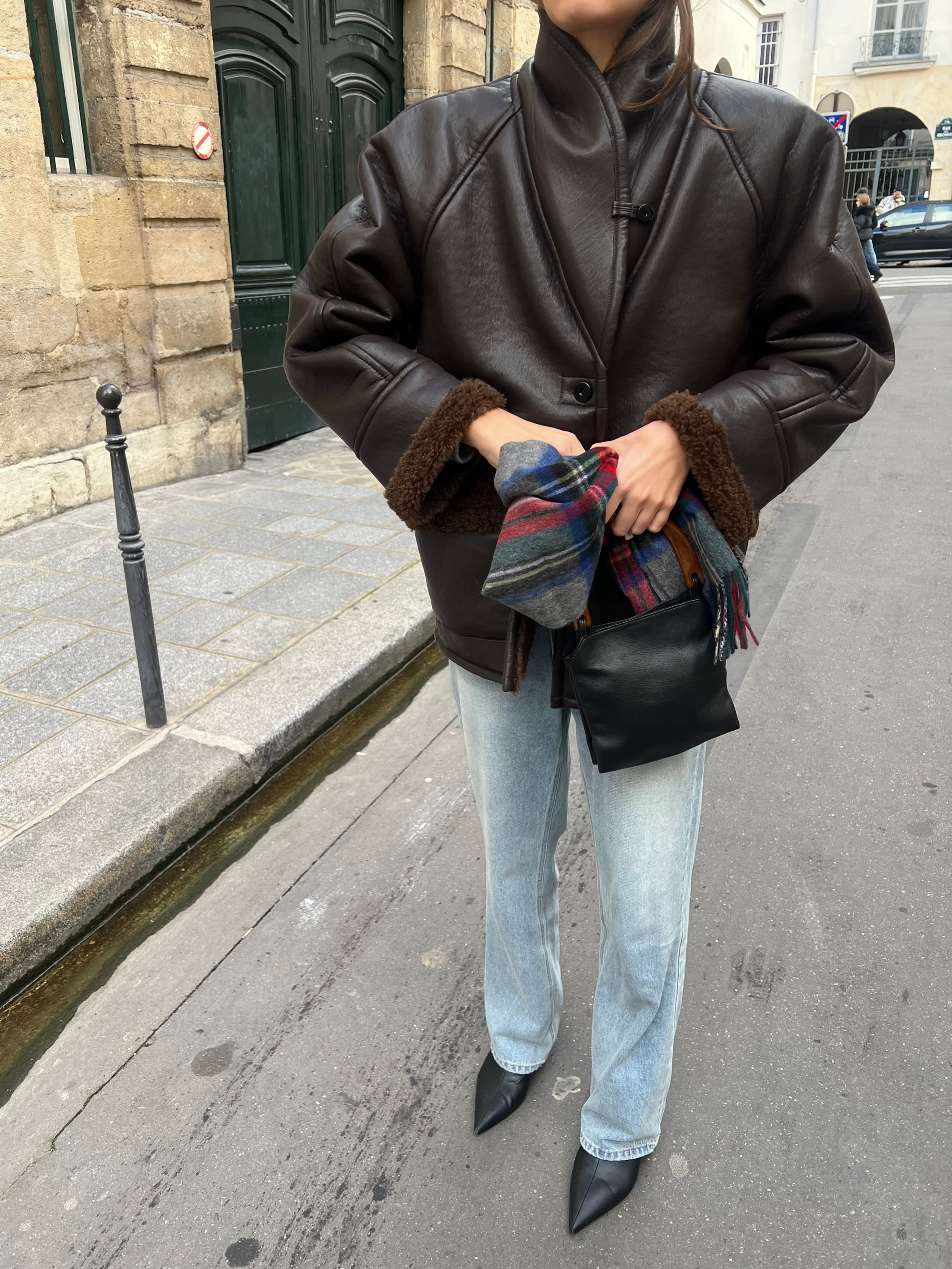 25 Cozy Shearling Jacket