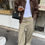Thumbnail: Oversized Shoulder Pad Blouson Jacket