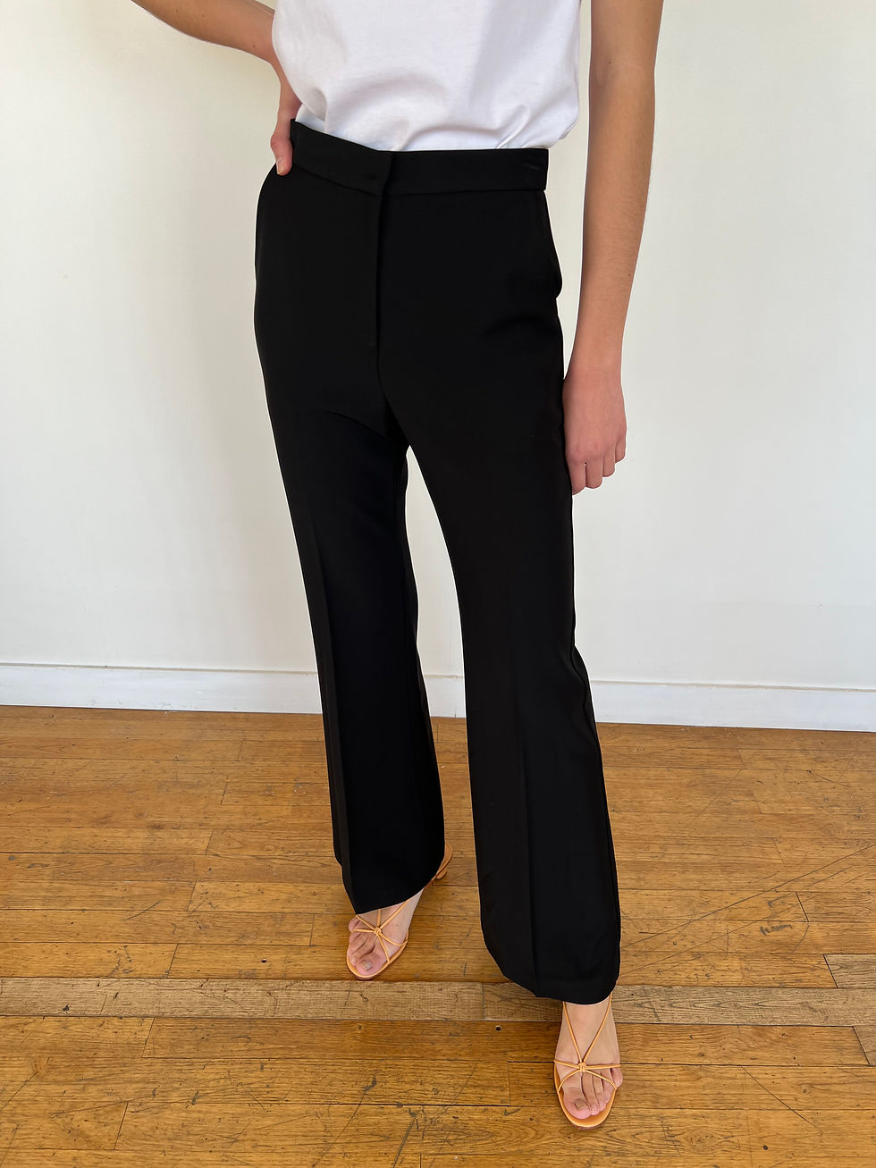 Thumbnail: Plain Flared Trousers