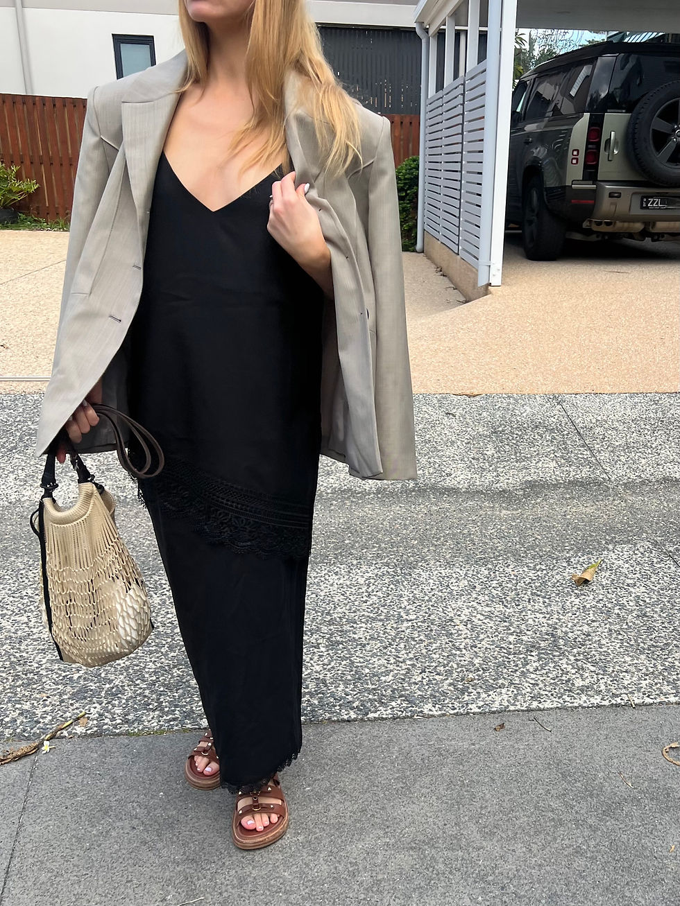 Thumbnail: Lace Detail Slip Dress