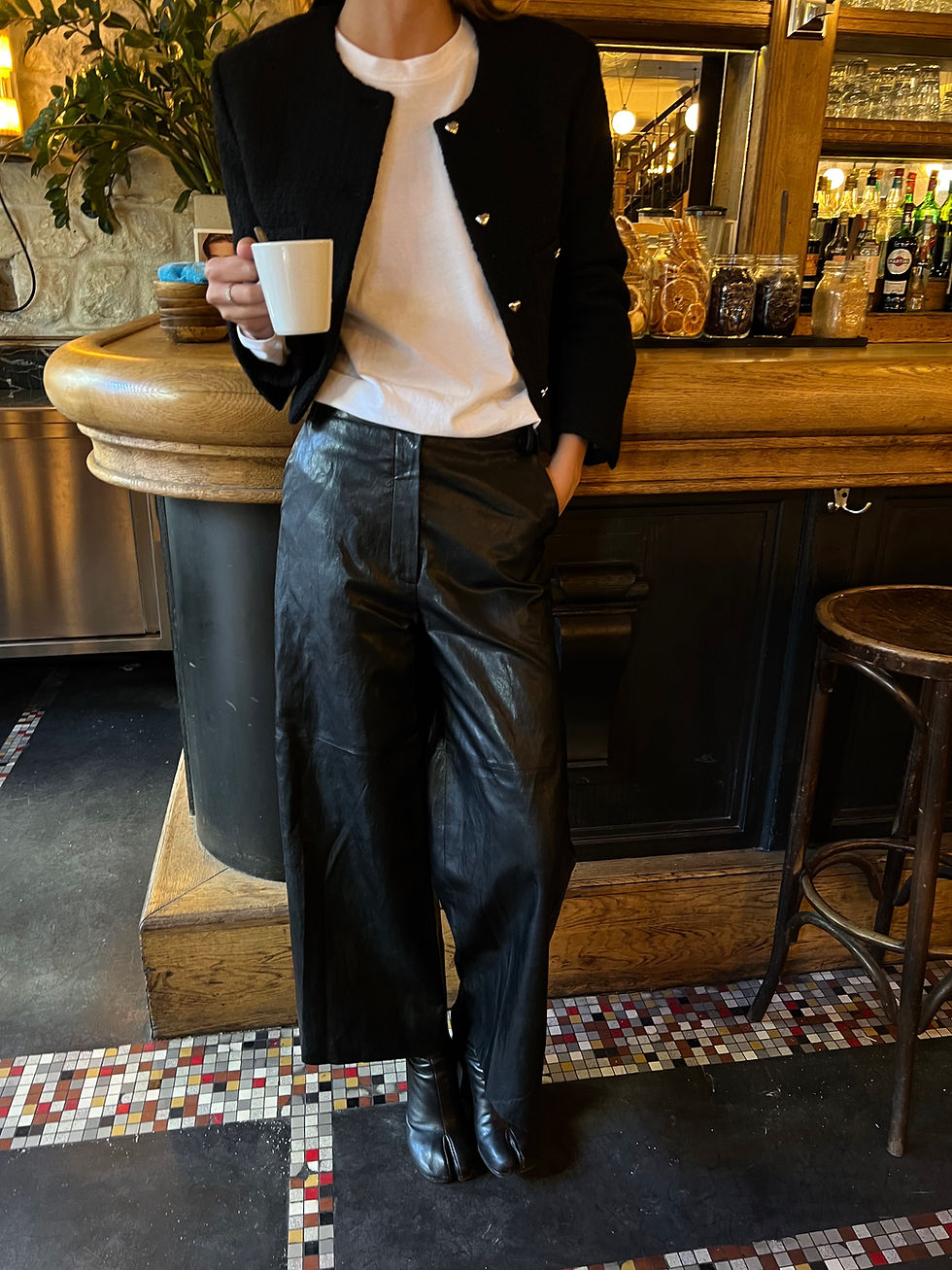 Thumbnail: FW Heart Tweed Cropped Jacket