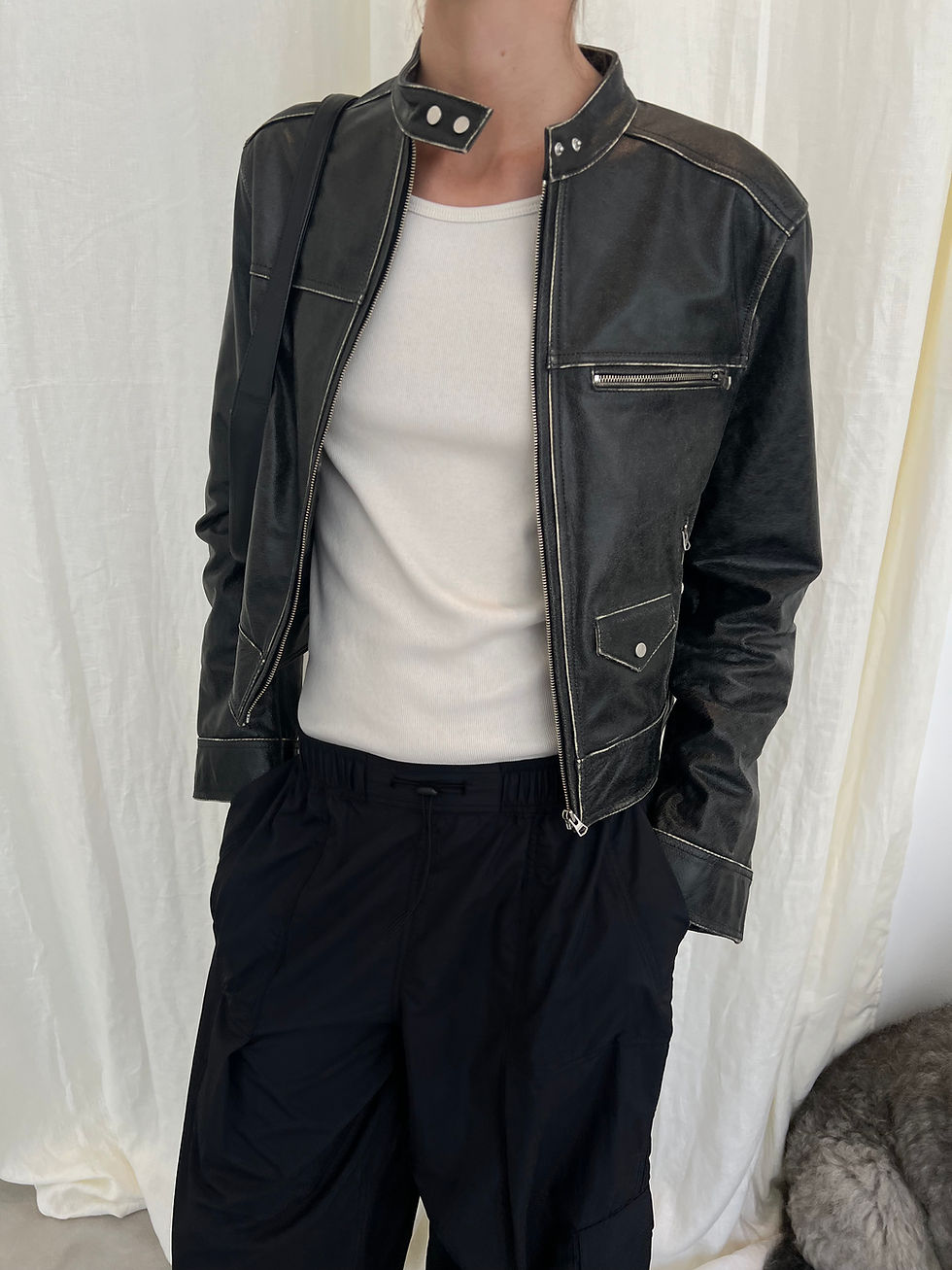 Thumbnail: Motorbike Leather Jacket