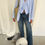 Thumbnail: Oversized Inner Vest Shirt (2colors)