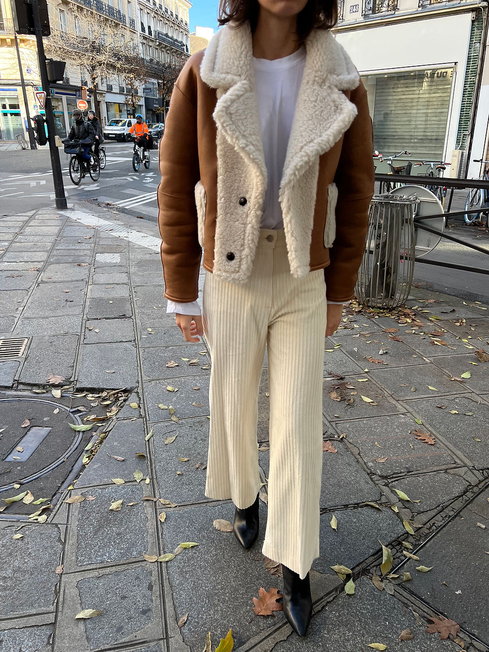 Thumbnail: 22 Reversible Shearling Jacket