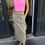 Thumbnail: Khaki Cargo Skirt