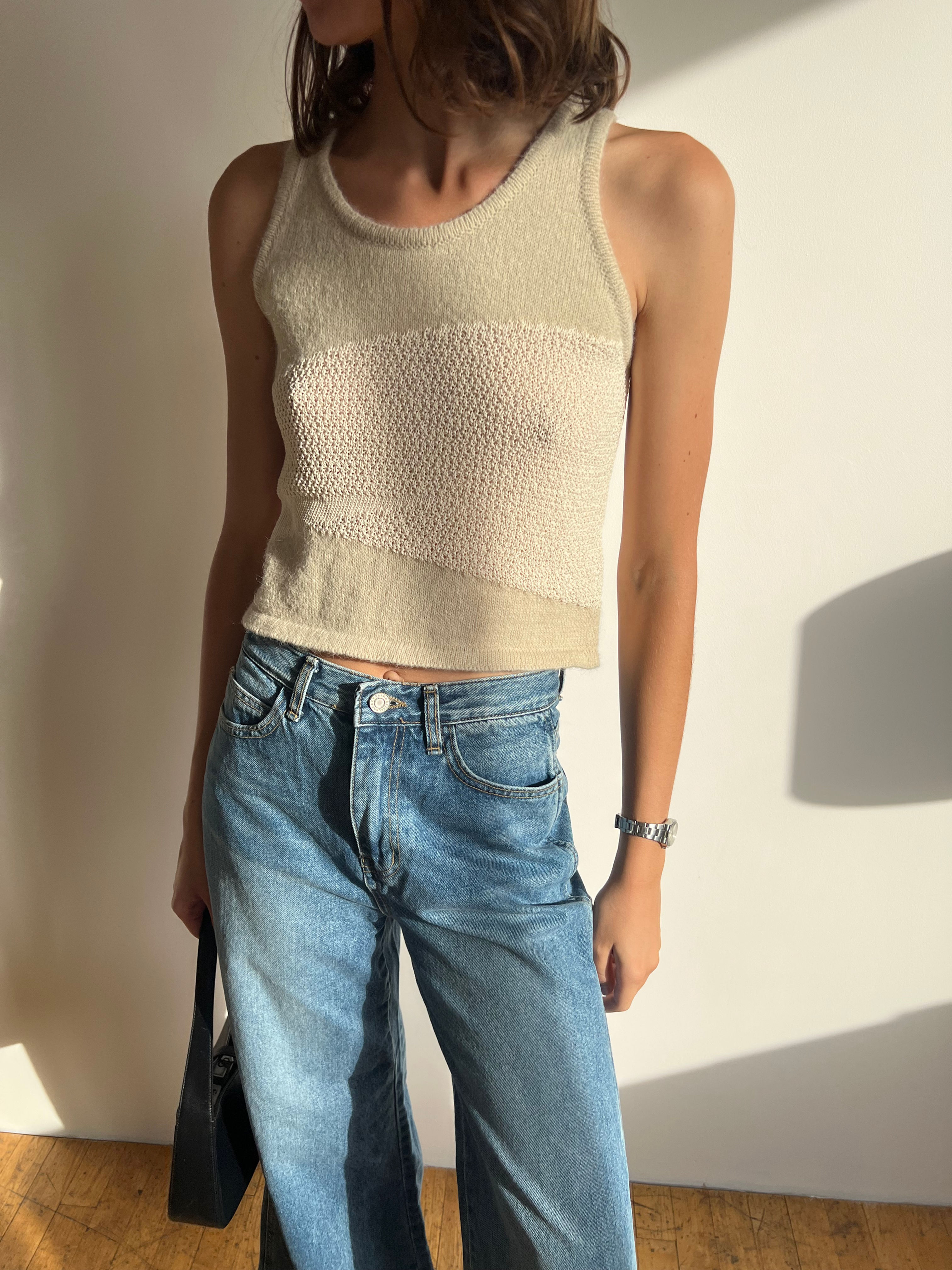 Knitted Tank Top