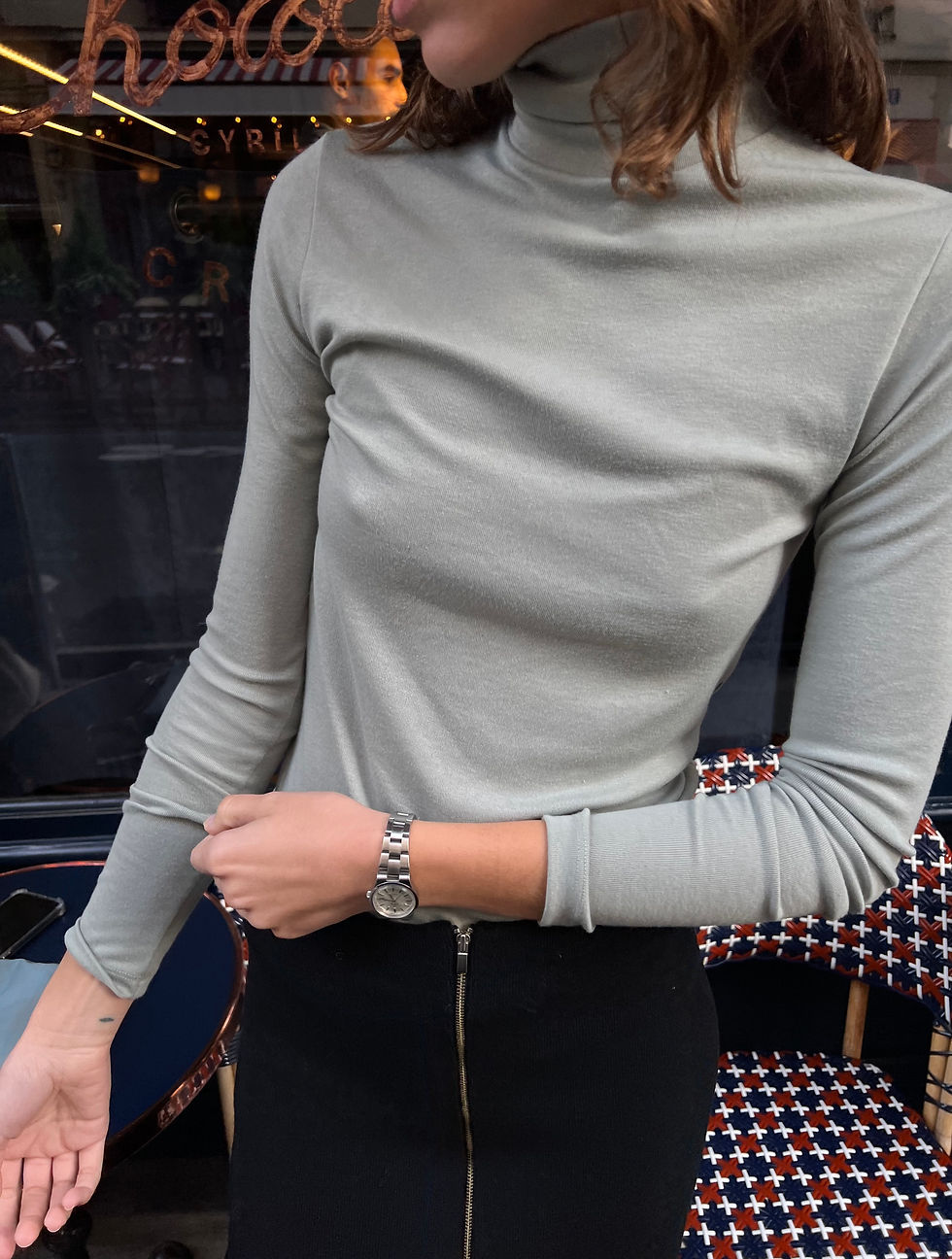 Thumbnail: High Neck Top (2colors)