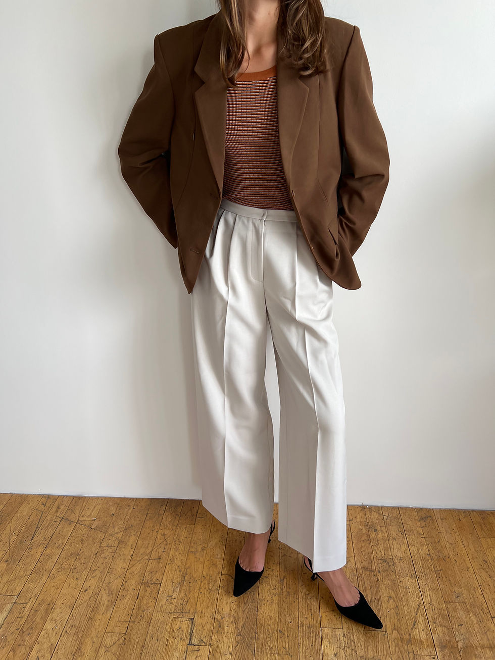 Thumbnail: Oversized Zip Blazer (2colors)