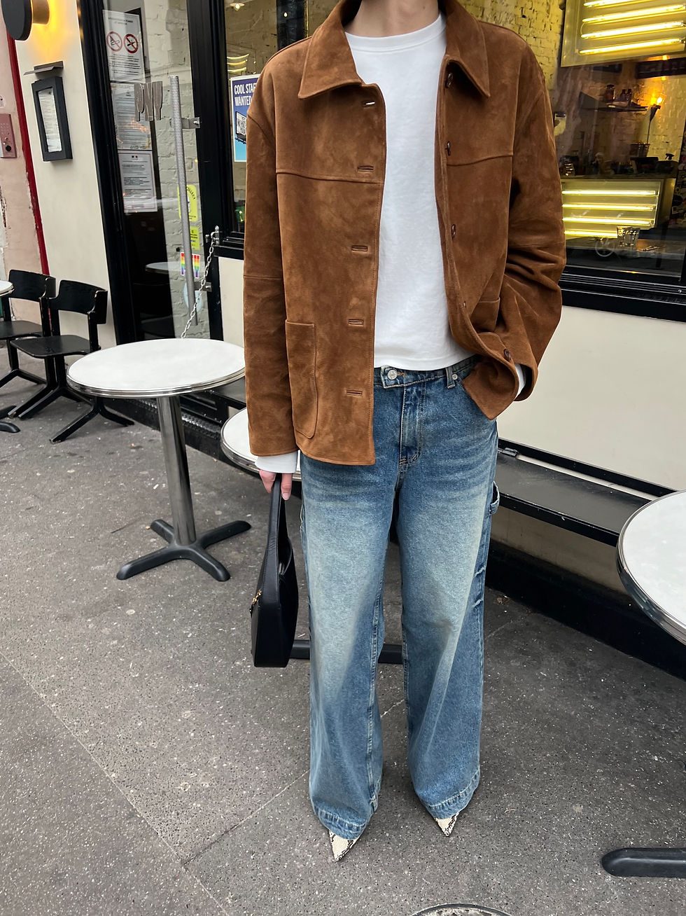 Thumbnail: Brown Suede Jacket