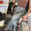 Thumbnail: Linen Blend Pleated Trousers