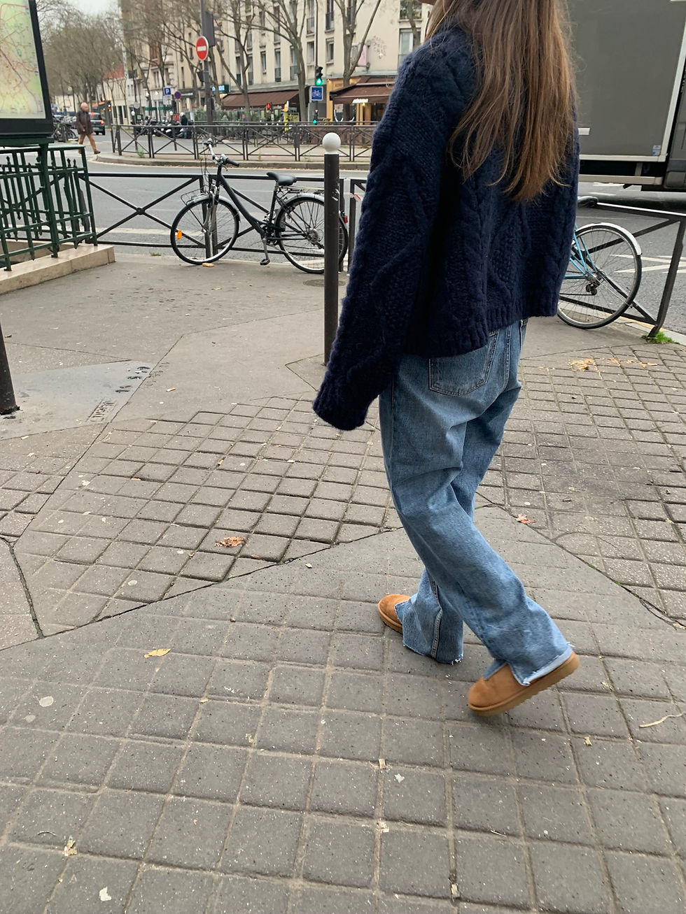 Thumbnail: Cable Knit Jumper(2colors)
