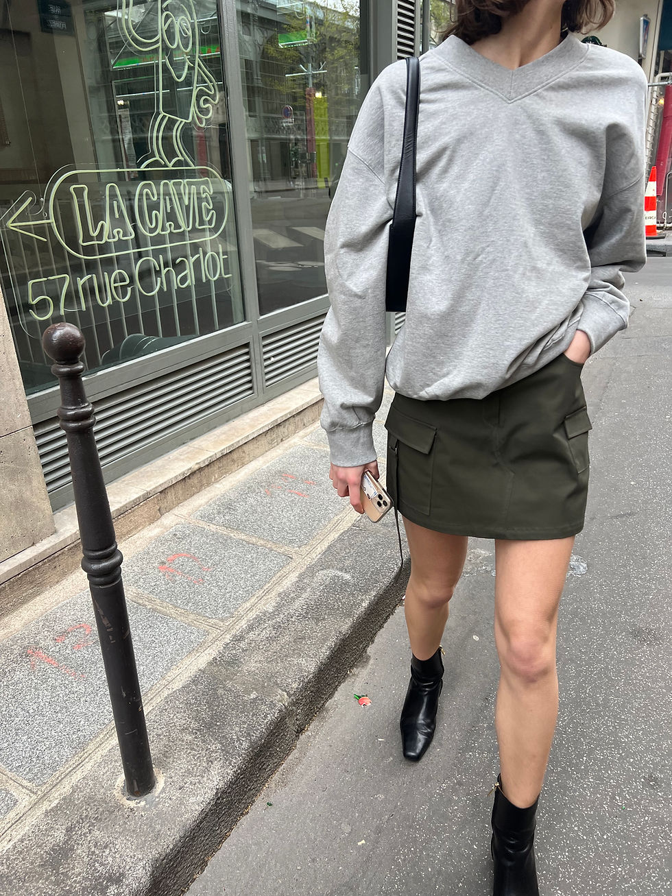 Thumbnail: Cargo Mini Skirt