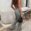 Thumbnail: Linen Blend Pleated Trousers