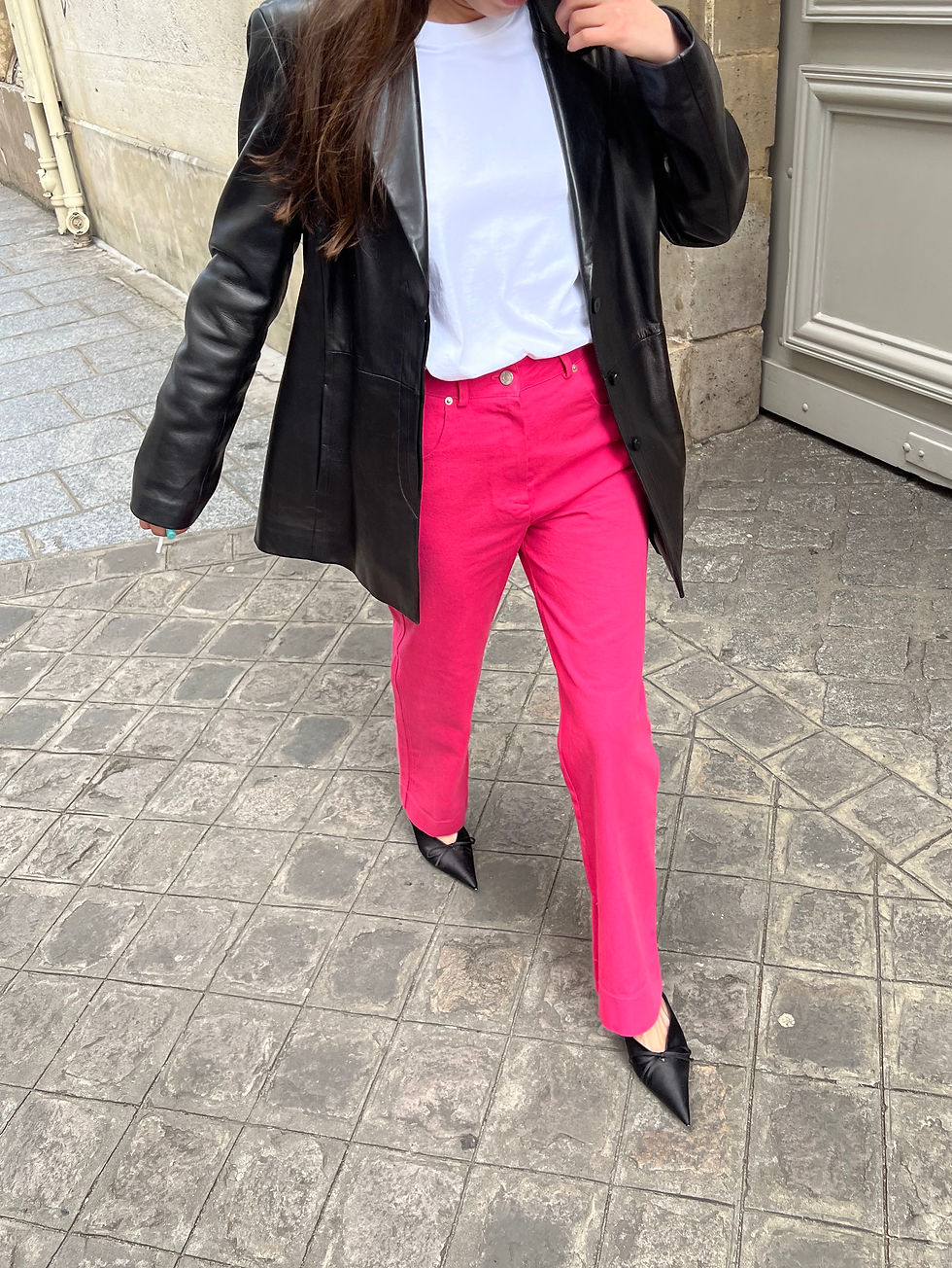 Pink Eco Trousers