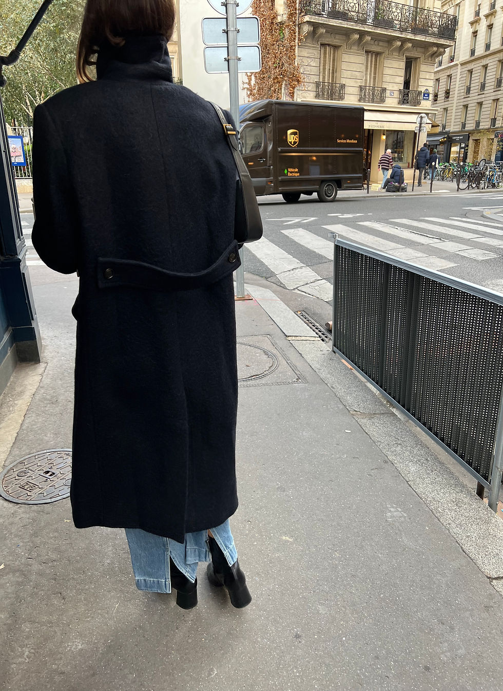 Thumbnail: Oversized Alpaca Double Breasted Coat