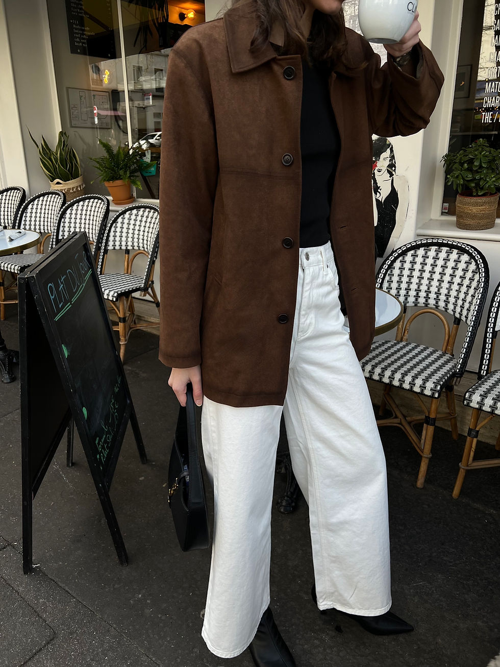 Thumbnail: Faux Suede Jacket
