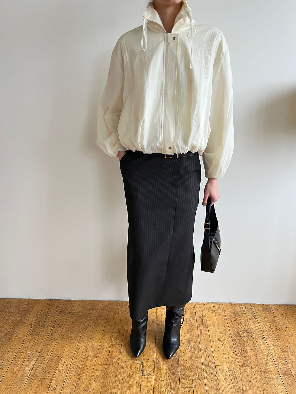 Thumbnail: Cream Puff Blouson Jacket