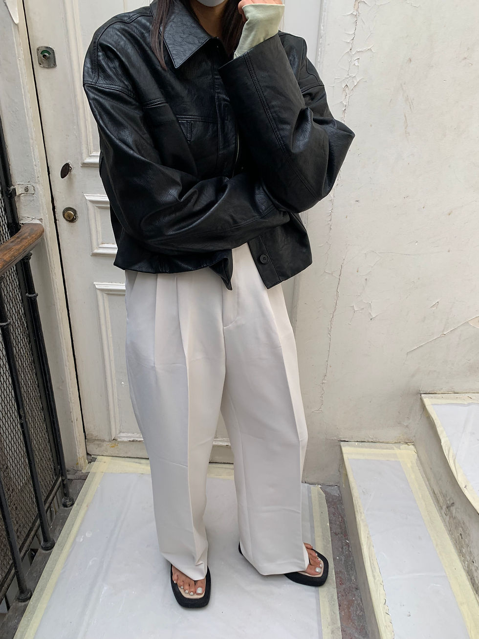 Thumbnail: Pleated Trousers (2colors)