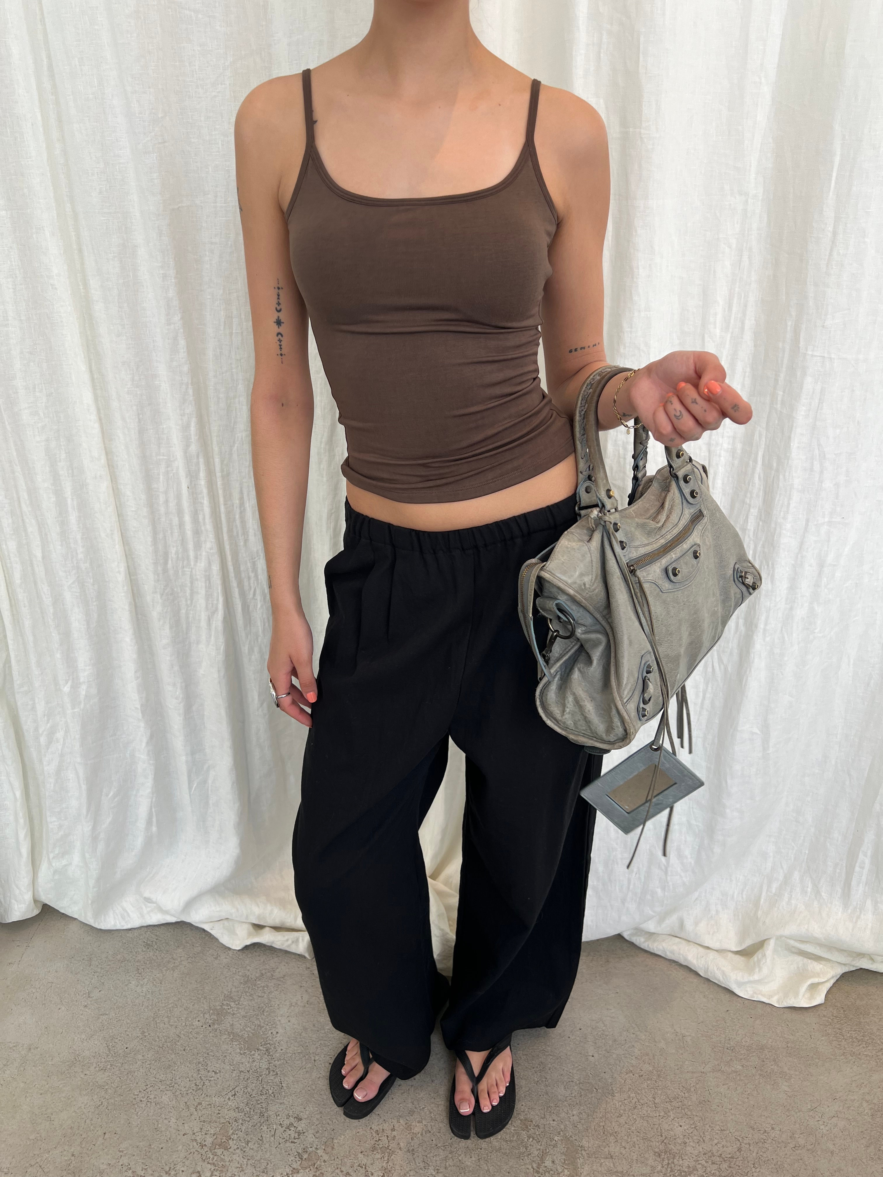 Cropped Tank Top (2colors)