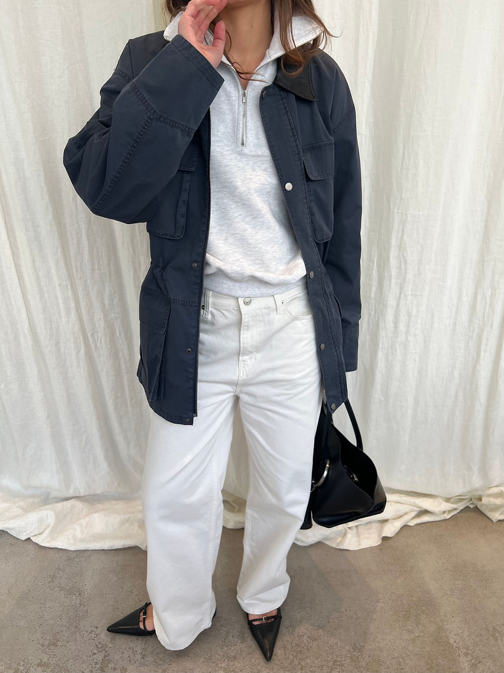 Thumbnail: Navy Workwear Jacket