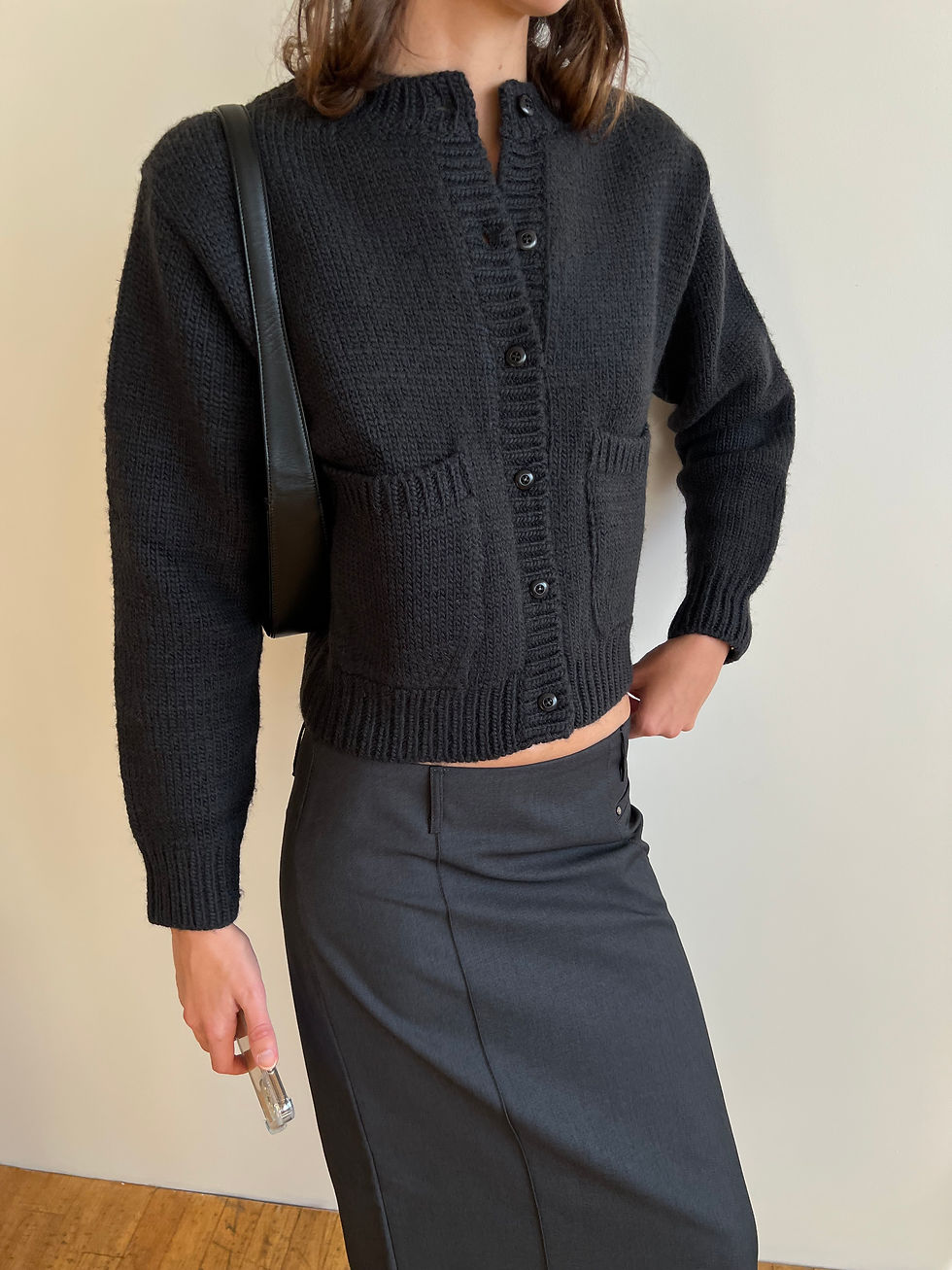Knitted Wool Cardigan