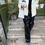 Thumbnail: Faux Leather Straight Leg  Trousers