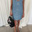 Thumbnail: Zip Up Denim Mini Dress