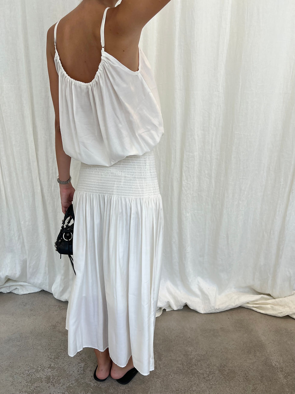 Thumbnail: Drawstring Bubble Top (2colors)