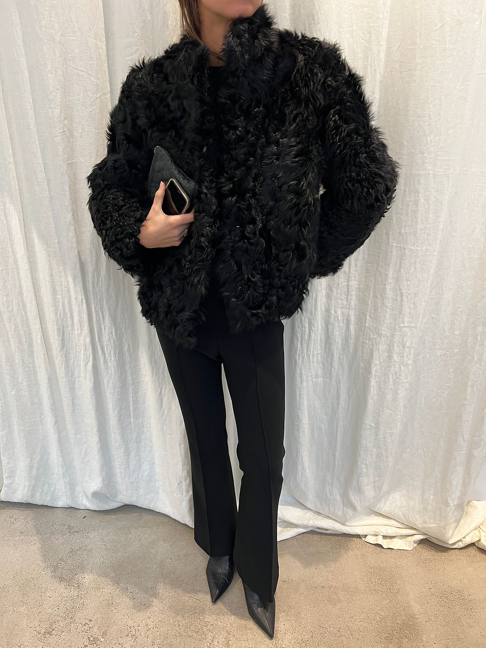 Thumbnail: Curly Fur Jacket