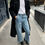 Thumbnail: Back Slit Jeans