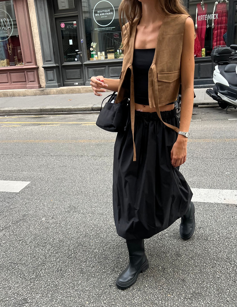 Suede Vest