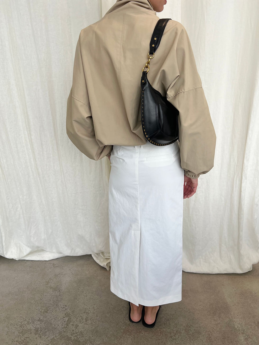 Thumbnail: White Maxi Skirt
