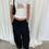 Thumbnail: Slouchy Cotton Linen Pants