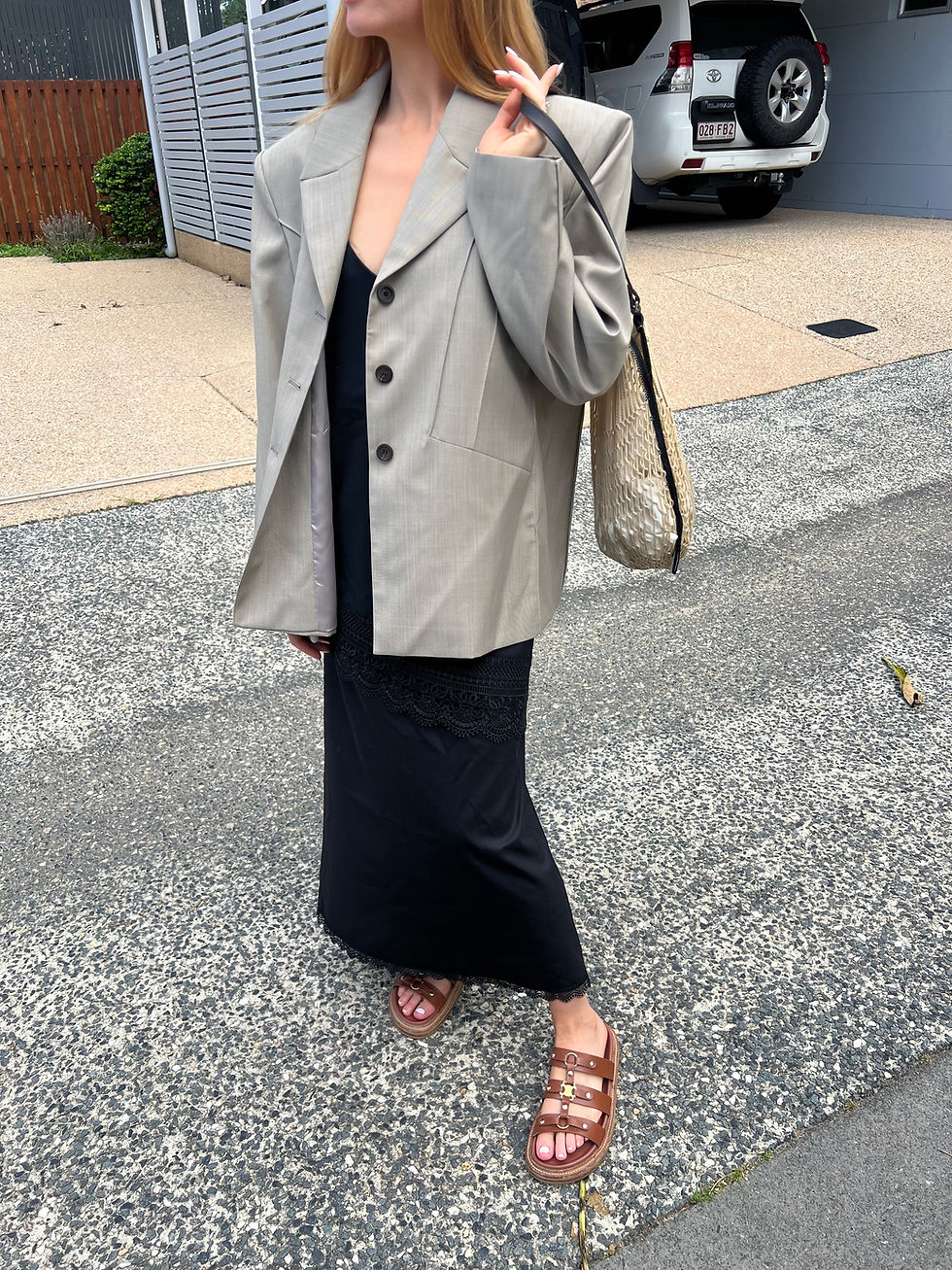 Thumbnail: Lace Detail Slip Dress