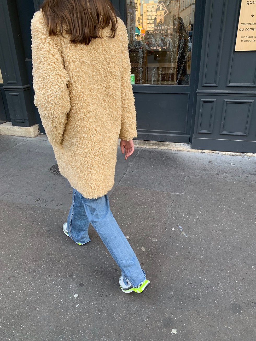 Thumbnail: Curly Shearling Coat