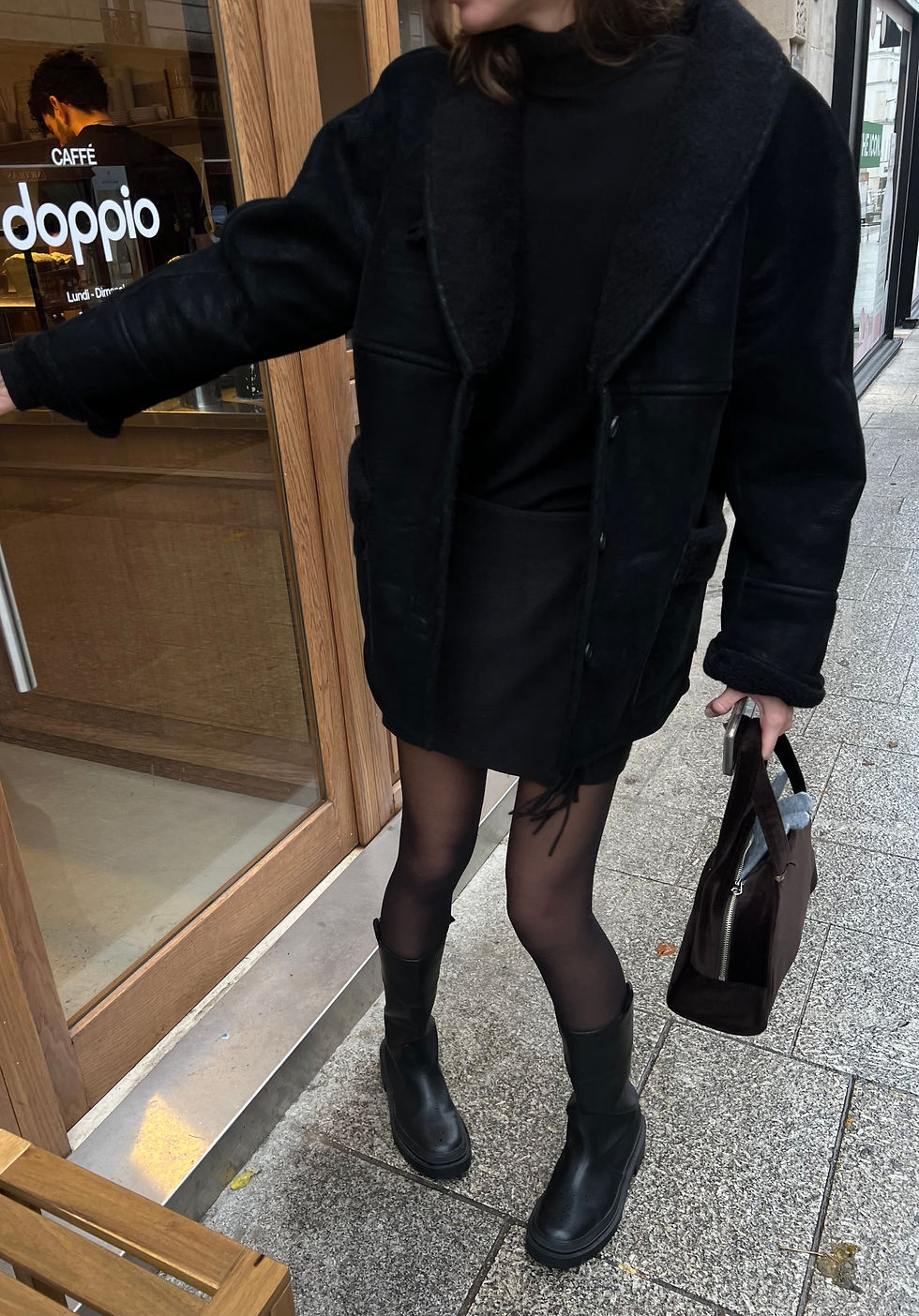 Thumbnail: Cozy Shearling Jacket (2colors)
