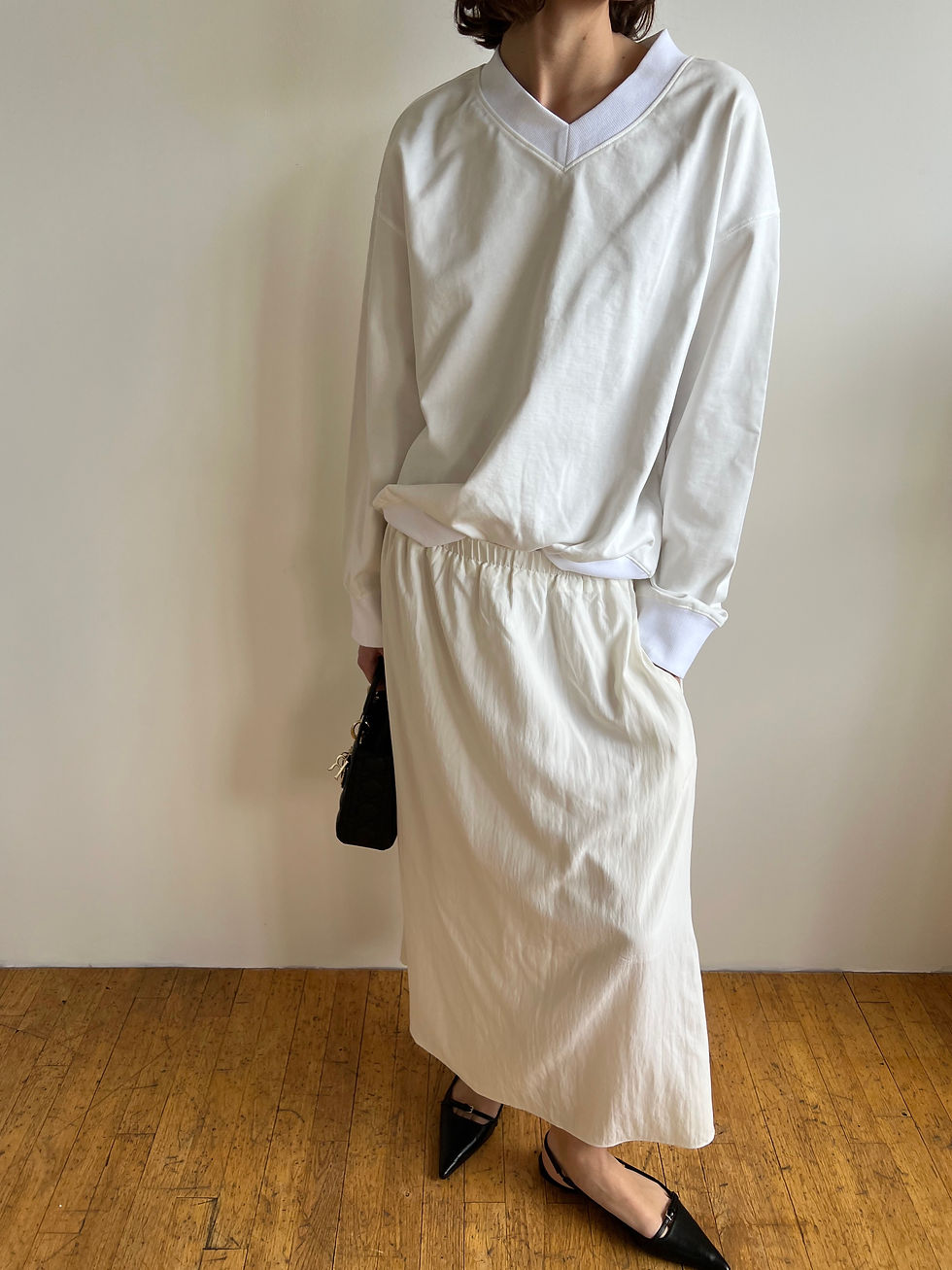 Thumbnail: Long Ivory Skirt