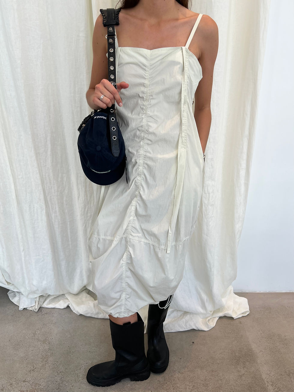 Double Strap Dress (2colors)